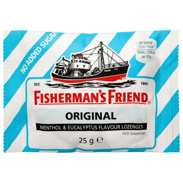 Bombone FISHERMAN'S Friends original eucalyptus 25g 0