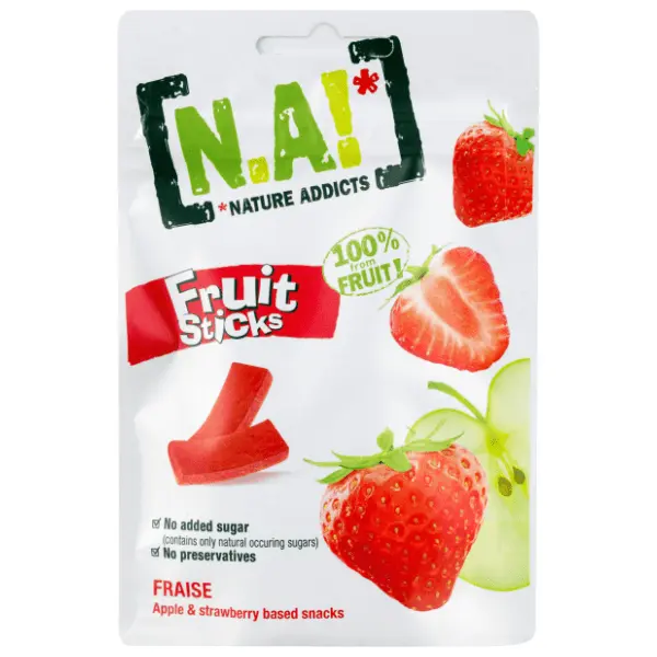 NATURE ADDICTS voćni štapići od jabuke i jagode 35g 0