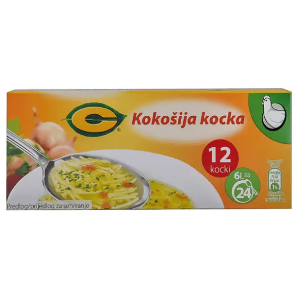 Kocka za supu C kokošija 132g 0