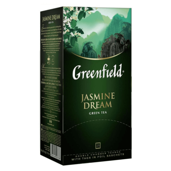 GREENFIELD Zeleni čaj i jasmine dream 50g 0