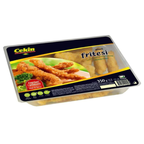 CEKIN Panirani pileći fritesi 350g 0