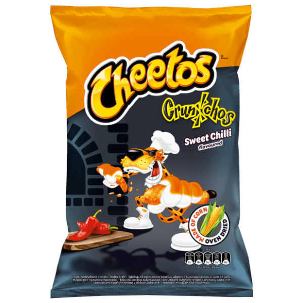 CHEETOS crunchos sweet chilli flips 95g 0