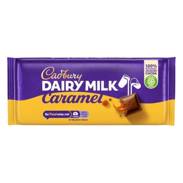 Čokolada CADBURY Dairy milk Caramel 120g 0