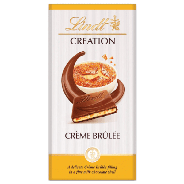Čokolada LINDT Creation crem brulee 150g 0