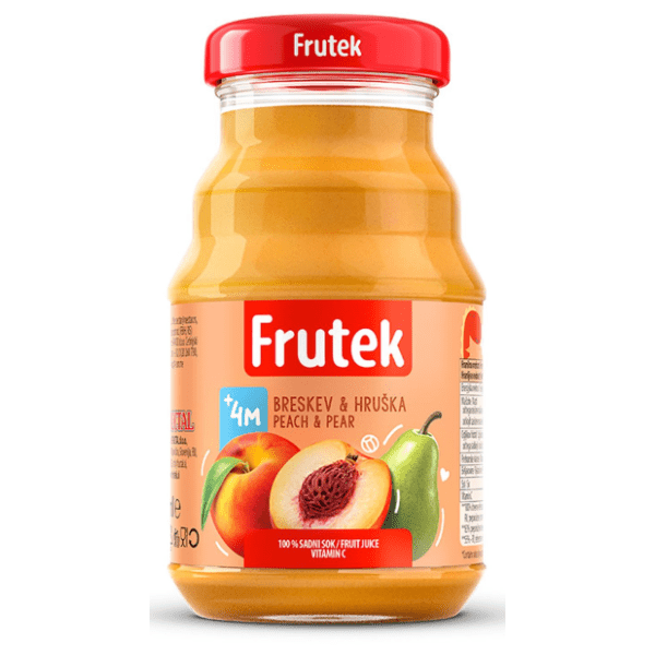Dečiji sok FRUTEK Breskva kruška 125ml 0