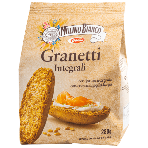 Dvopek MULINO BIANCO Granetti integralni 280g 0