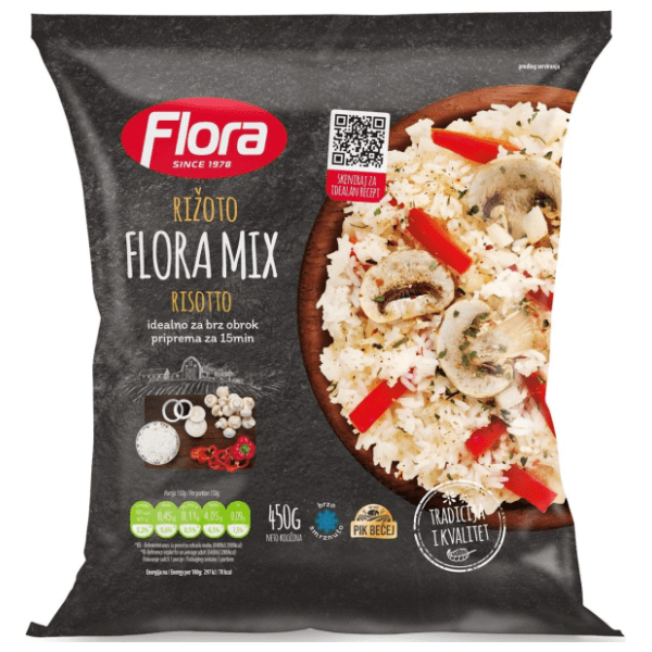 FLORA Mix za rižoto 450g 0