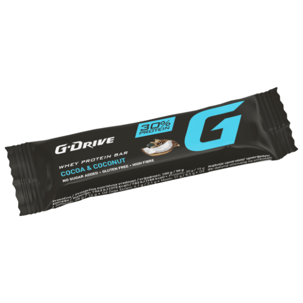 G-DRIVE protein bar kakao i kokos 50g 0