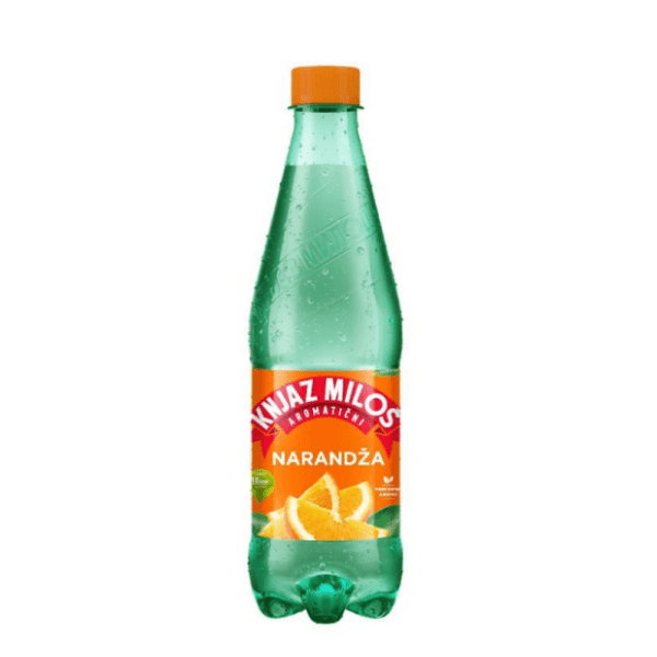 KNJAZ MILOŠ gazirana voda narandža 500ml 0