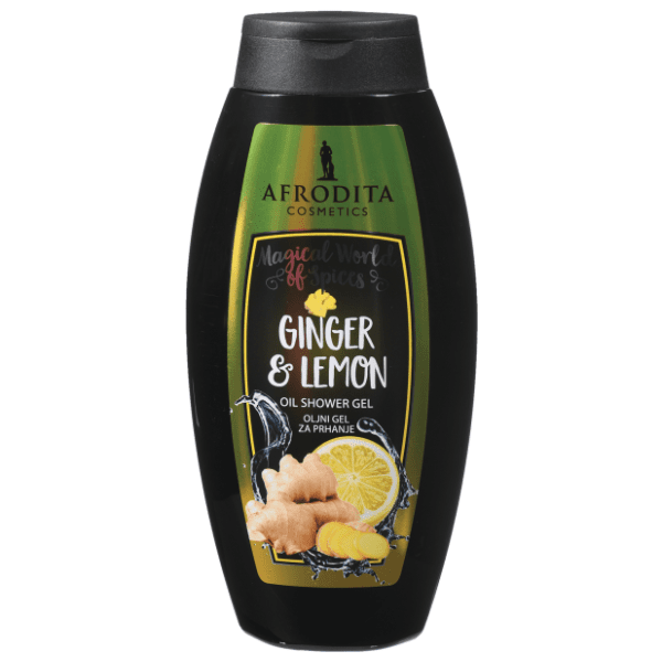 Gel za tuširanje AFRODITA Ginger & lemon 250ml 0