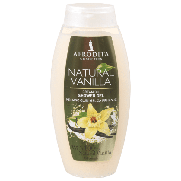 Gel za tuširanje AFRODITA Natural Vanilla 250ml 0
