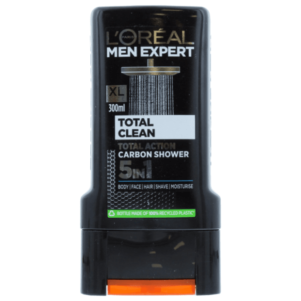 Gel za tuširanje L'OREAL Men expert total clean 5in1 XL 300ml 0