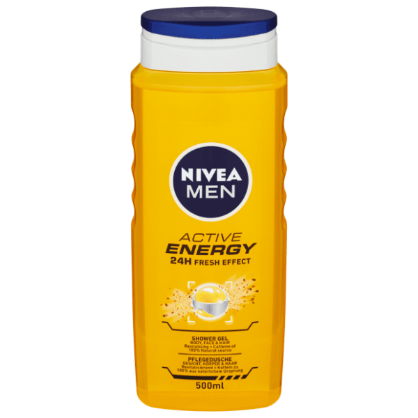 Gel za tuširanje NIVEA Men active energy 500ml 0