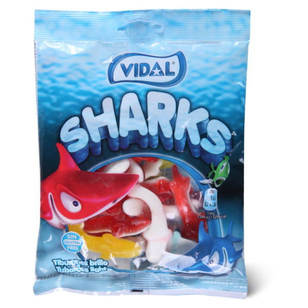 Gumene bombone VIDAL Sharks 100g 0