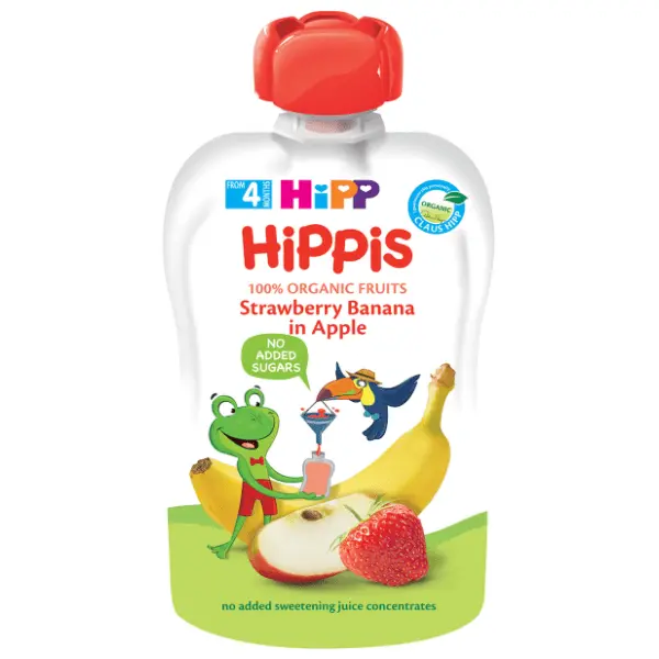 HIPP Hippis kašica jagoda banana jabuka 100g 0