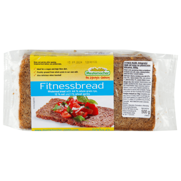 Hleb MESTEMACHER Fitness bread 500g 0