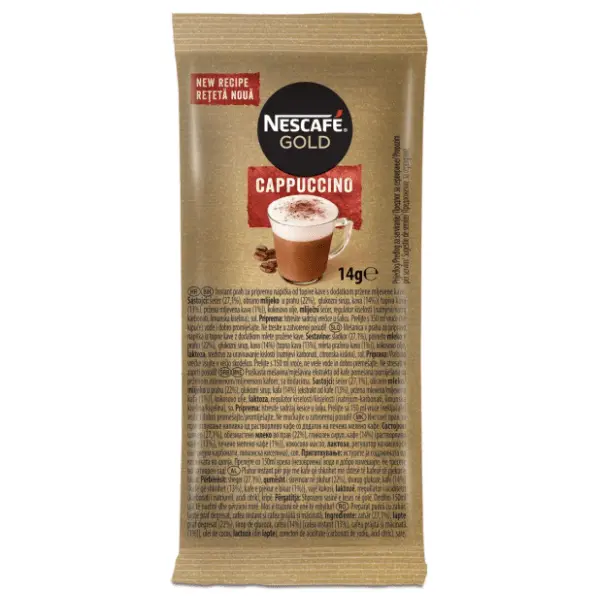 NESCAFE Gold Cappuccino Instant kafa 14g 0