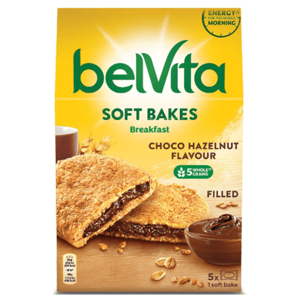 Integralni keks BELVITA soft bakes chocolate 250g 0