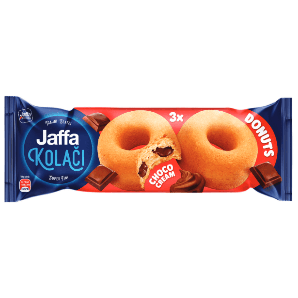 JAFFA Kolači Donuts choco cream 75g 0