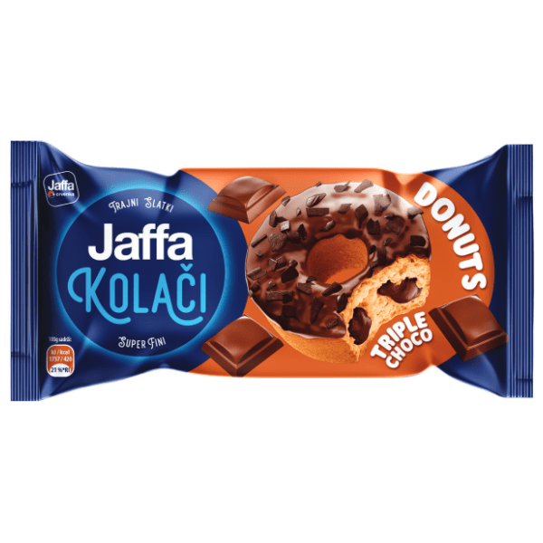 JAFFA Kolač Donuts triple choco 58g 0