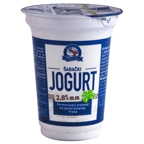 Jogurt MLEKARA ŠABAC 2,8%mm 180g 0