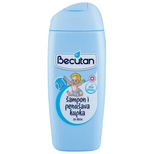 Kupka i šampon za decu BECUTAN 2u1 400ml 0