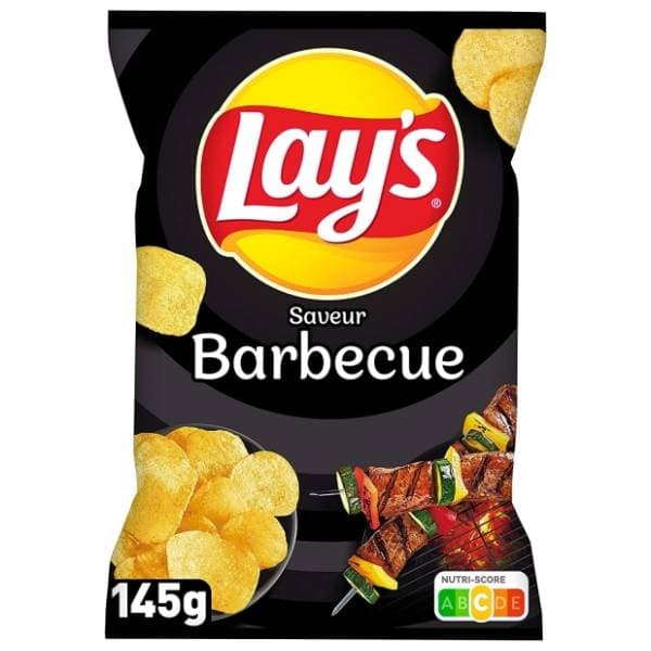 LAY'S barbecue čips 145g 0