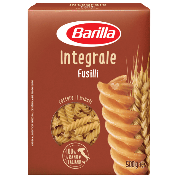 Testenina BARILLA Fusilli integrale 500g 0