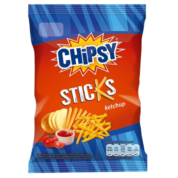 CHIPSY sticks ketchup 95g 0