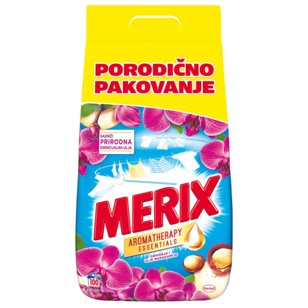 MERIX Orhideja i ulje makadamije deterdžent za veš 100 pranja (9kg) 0