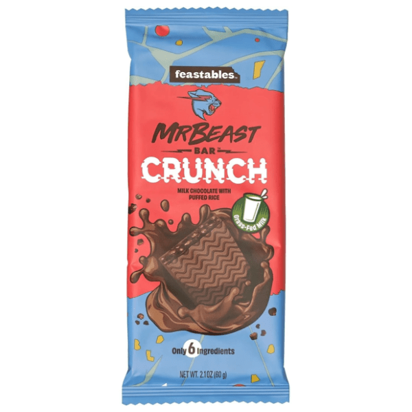 MR BEAST Crunch čokoladni bar 60g 0