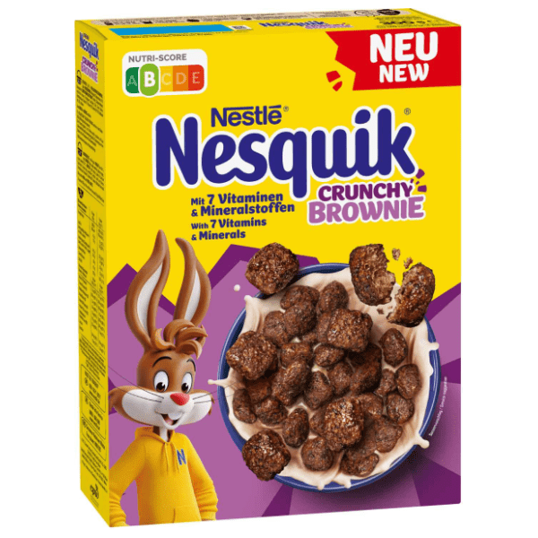 Musli NESTLE Nesquik chunchy brownie 300g 0