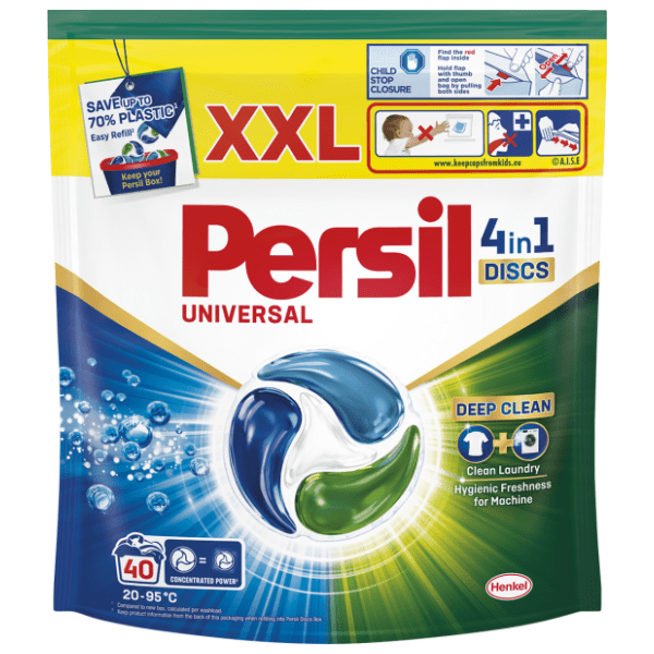 PERSIL DISCS Universal XXL kapsule za veš 40kom 0