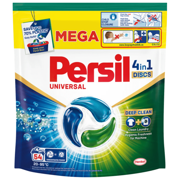 PERSIL Discs universal 4in1 mega kapsule za veš 54kom 0