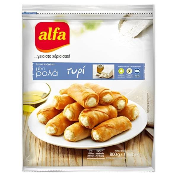 Pita ALFA Mini rolls feta sir 800g 0