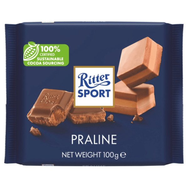 Čokolada RITTER SPORT praline 100g 0