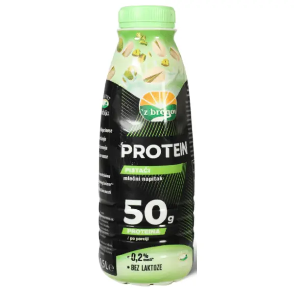 Proteinski napitak Z'BREGOV pistaći 500ml 0