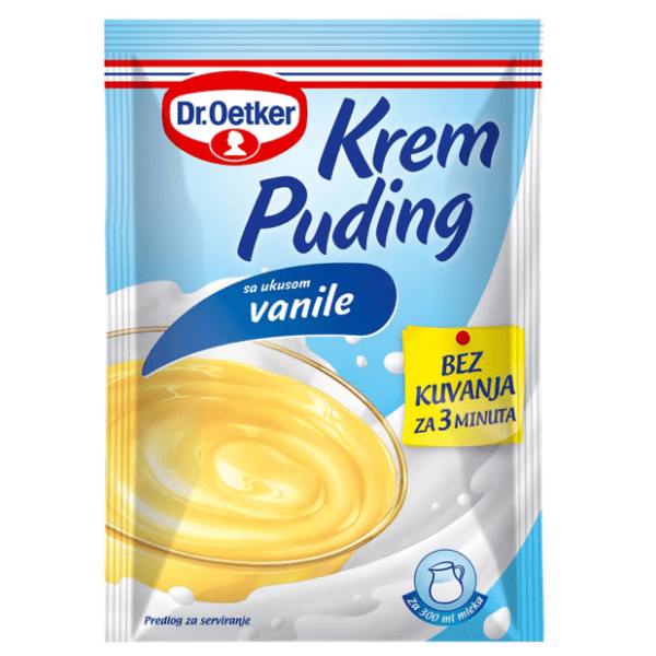 DR. OETKER Puding krem vanila bez kuvanja 50g 0