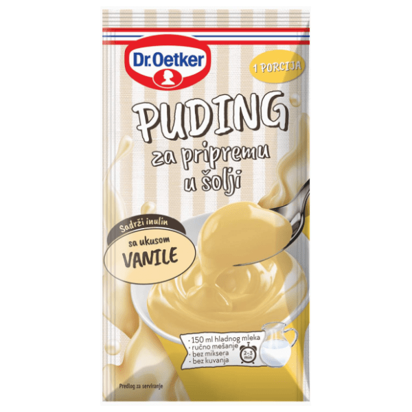 DR. OETKER Puding vanila za pripremu u šolji 30g 0