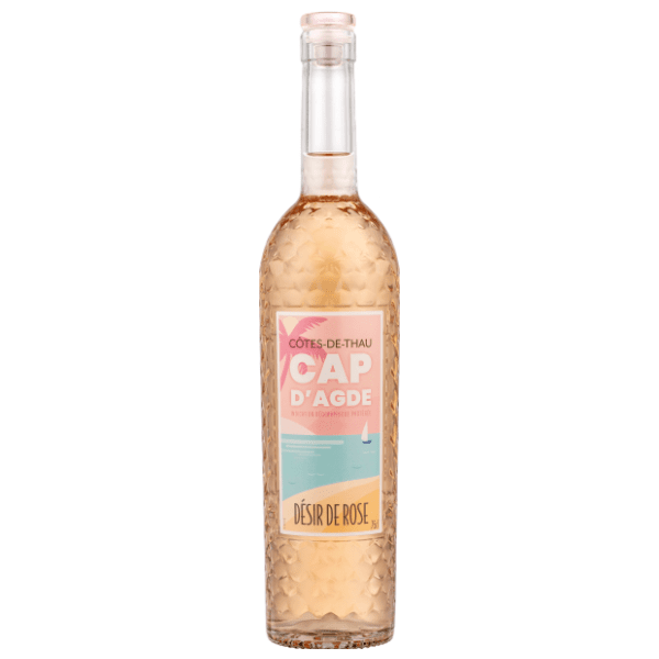 Roze vino CÔTES DE THAU Cap d'Agde 0,75l 0