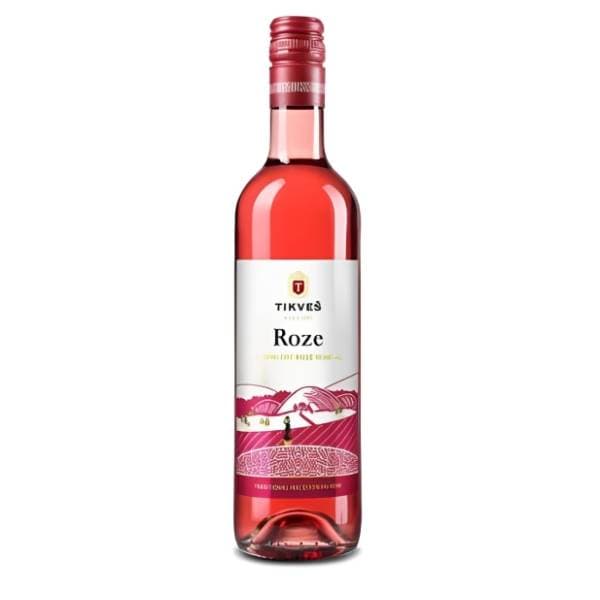Roze vino TIKVEŠ 500ml 0