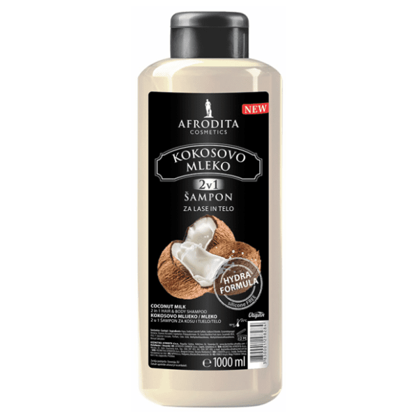 Šampon za kosu AFRODITA kokosovo mleko 1l 0
