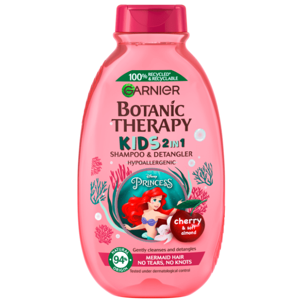 Šampon GARNIER Kids Botanic therapy 2in1 mala sirena 250ml 0