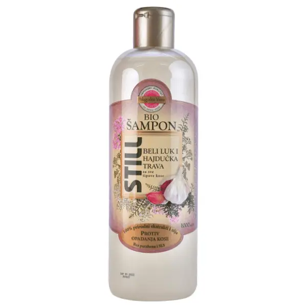 Šampon za kosu STILL Bio beli luk i hajdučka trava 1l 0
