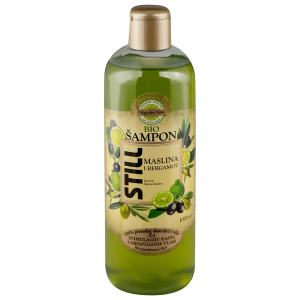 Šampon STILL Bio maslina i bergamot 1l 0