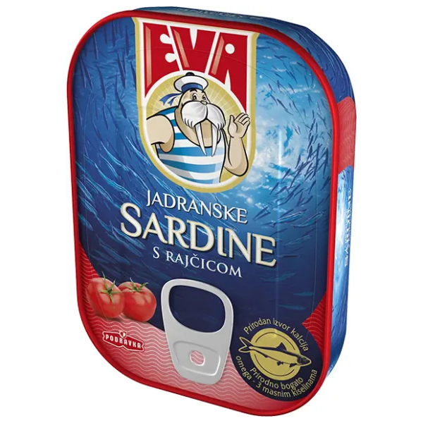 EVA sardina u paradajz sosu 100g 0