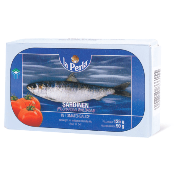 Sardina LA PERLA u paradajz sosu 125g 0