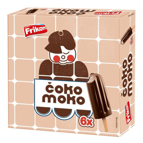 Sladoled FRIKOM Čoko moko retro multipack 6x70ml 0