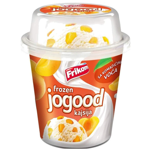Sladoled FRIKOM Frozen Jogood kajsija 120ml 0