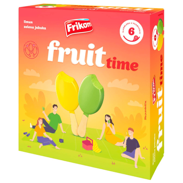Sladoled FRIKOM Fruit time multipack 6x50ml 0